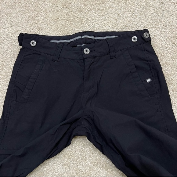 Eddie Bauer Sport Women Size 4 Black Pants Active Stretch Outdoor Hiking, - Picture 10 of 16